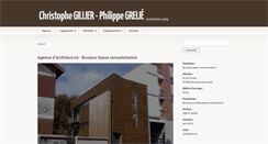 Desktop Screenshot of gillier-grelie.com